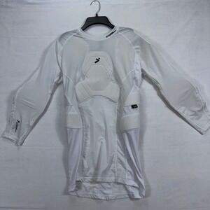 Storelli BodyShield Goalkeeper Shirt Padded Compression Poron XRD White Size M